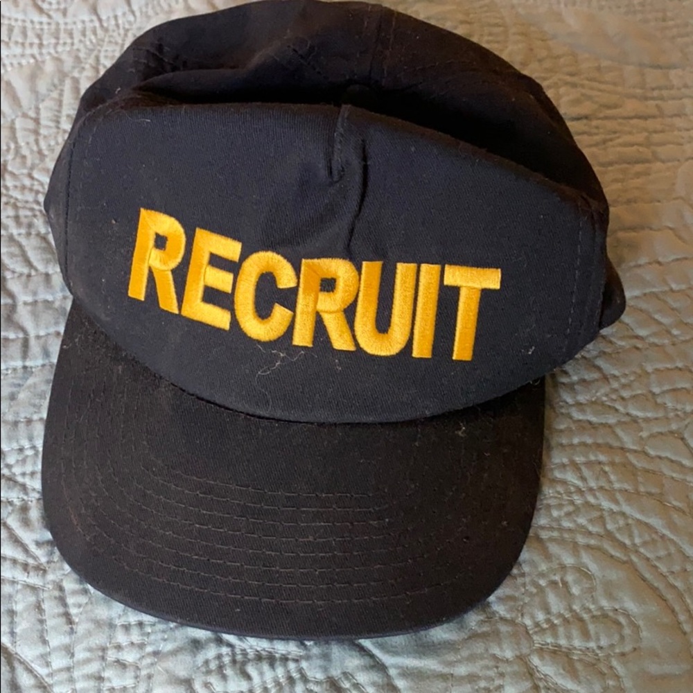Navy recruit hat